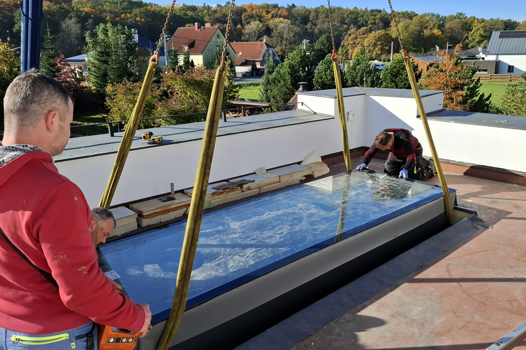 Dachfenster für ein Einfamilienhaus