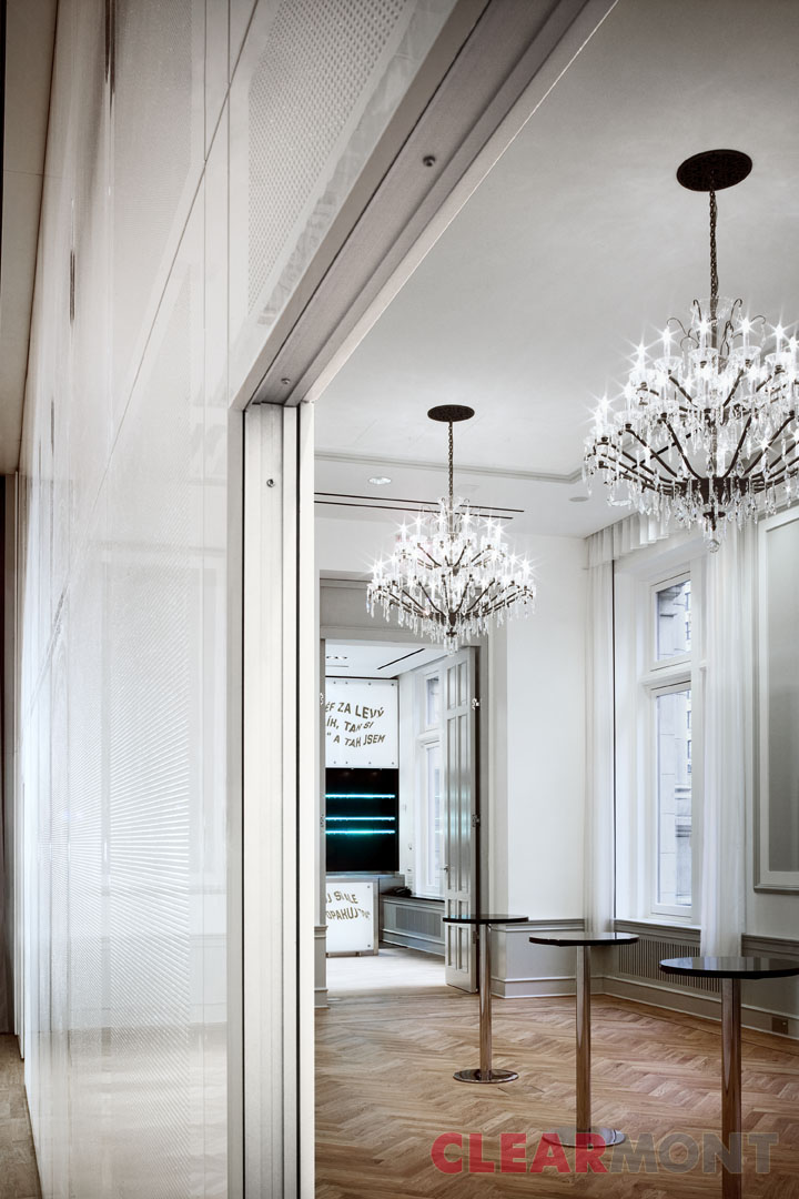 Akustické mobilní stěny