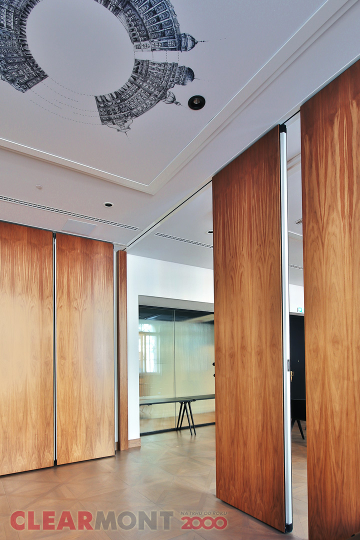 Akustické mobilní stěny