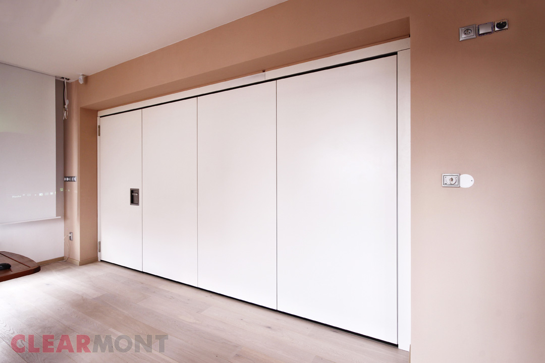 Akustické mobilní stěny