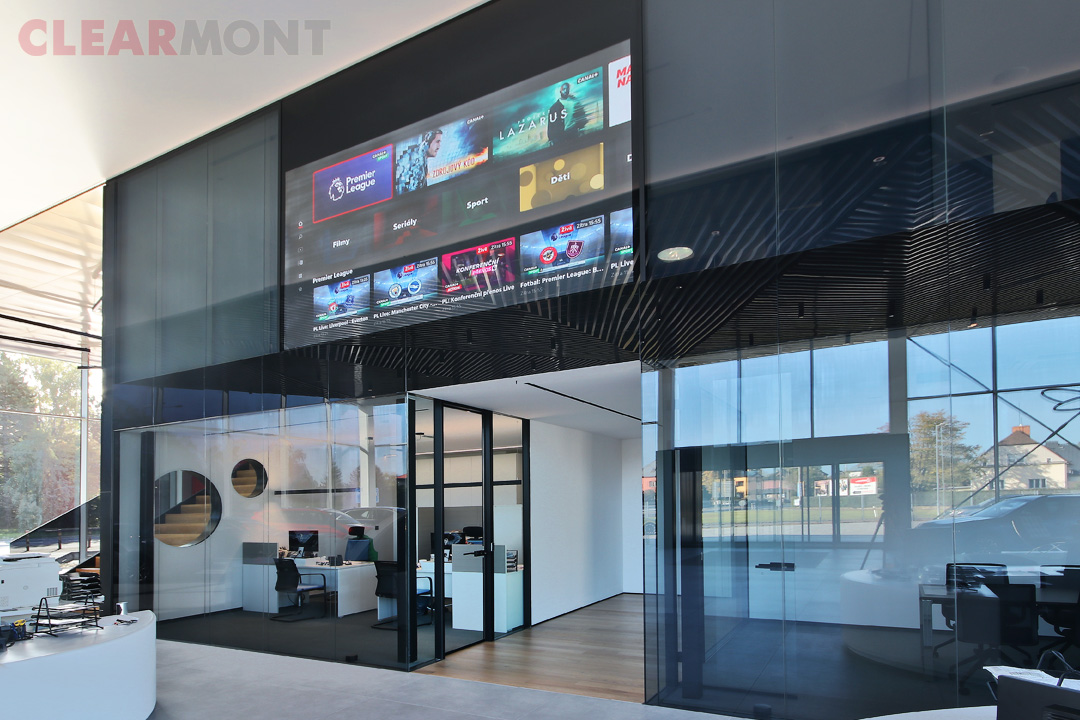 Akustické přestavitelné příčky