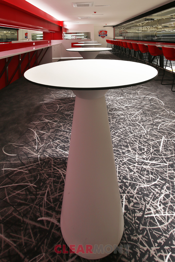 VIP zóna RT Torax aréna interiér