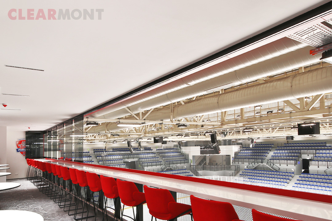 VIP zóna RT Torax aréna interiér