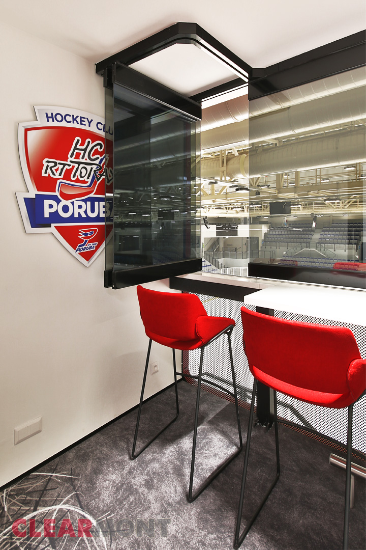 VIP zóna RT Torax aréna interiér