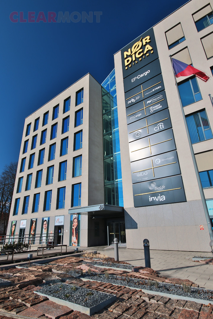 Nordica Ostrava - vstupní portál