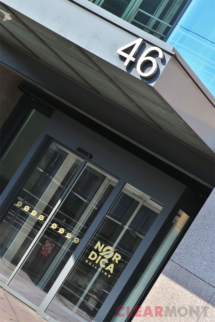 Nordica Ostrava - vstupní portál